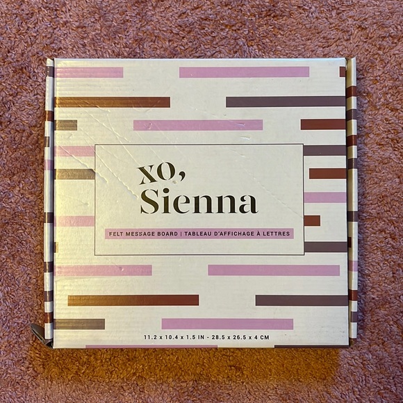 BNIB XO, Sienna Felt Message Board - Picture 4 of 5